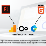 Fl ash and HTML icon