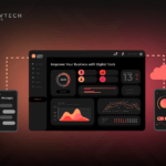 Digital tools dashboard with mobile and cloud integration