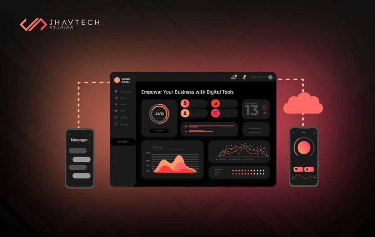 Digital tools dashboard with mobile and cloud integration