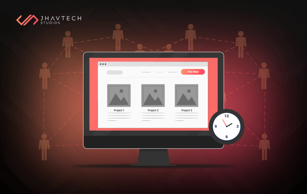 Project management dashboard for outsourcing teams