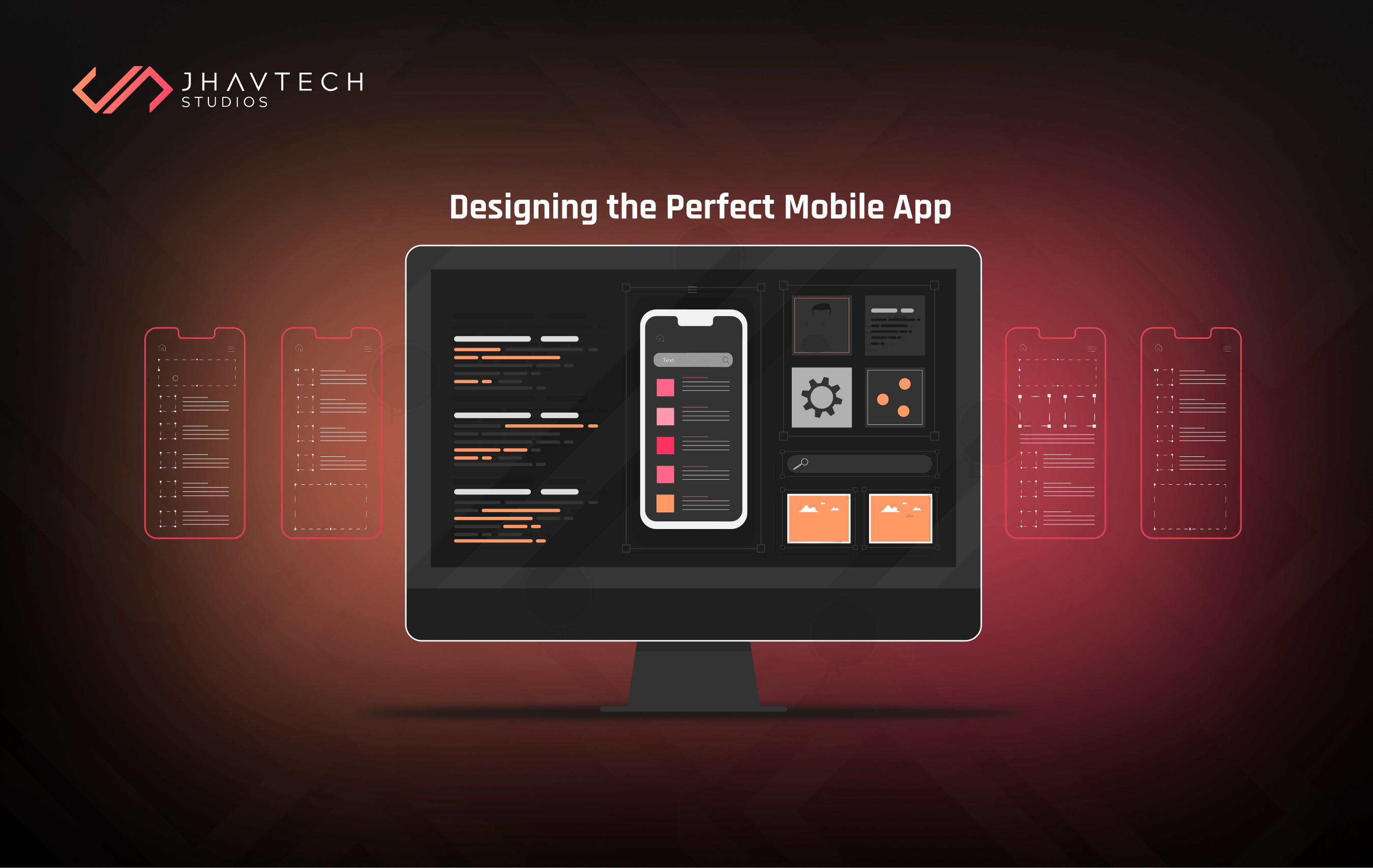 Designing the perfect mobile app UI on a desktop screen