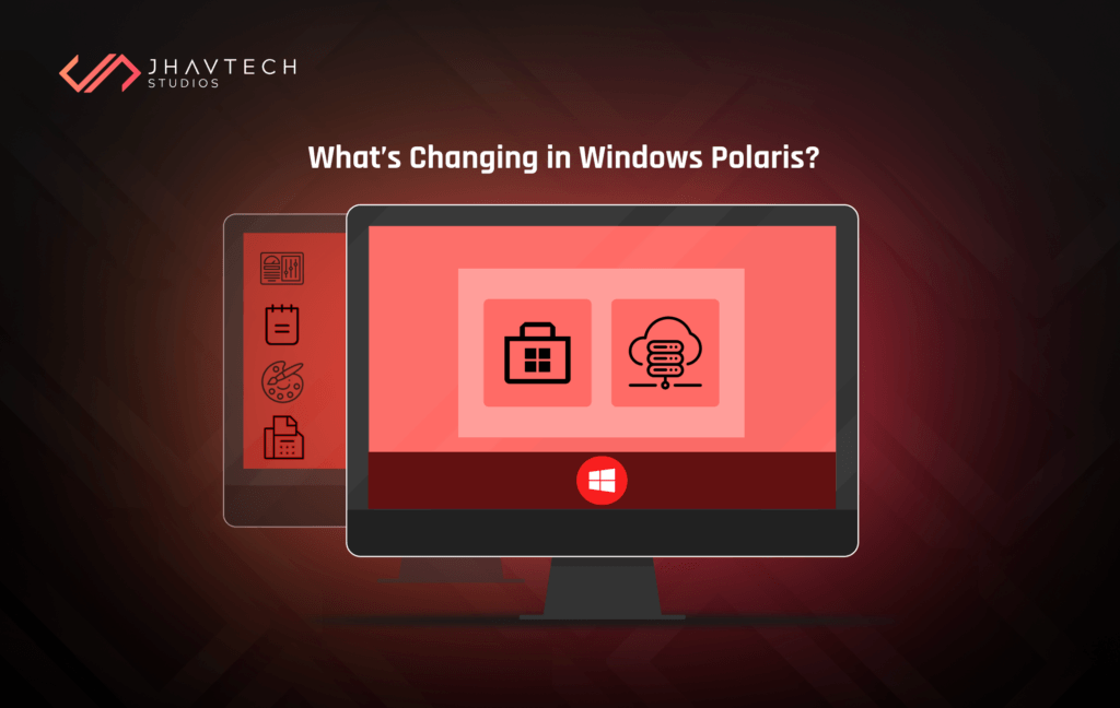 Developer previewing Polaris features on a Surface device