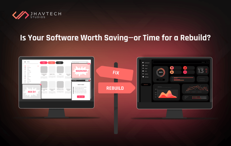 Fix vs rebuild decision for a failing software project
